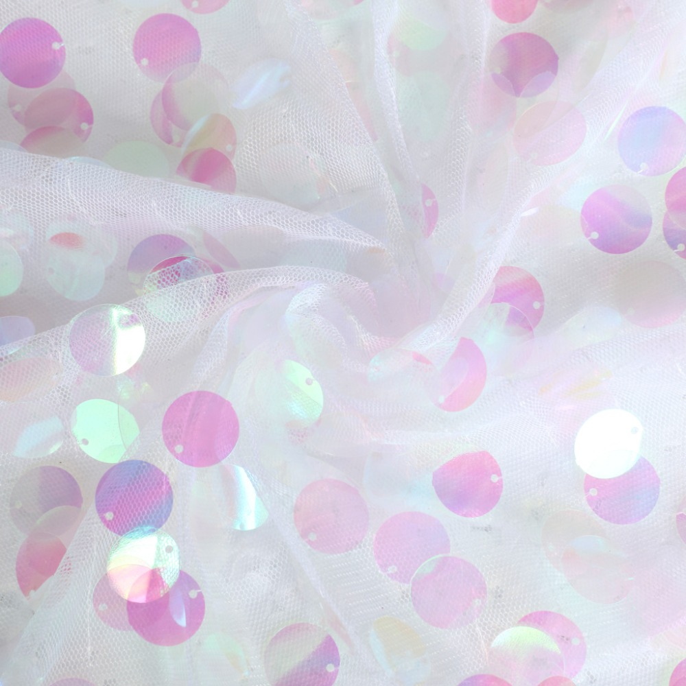 Table Runner Sequin - ผ้าปูโต๊ะลายเกล็ดปลา ประดับเลื่อมวิบวับ หรูหรา ขนาด 30x274 ซม.