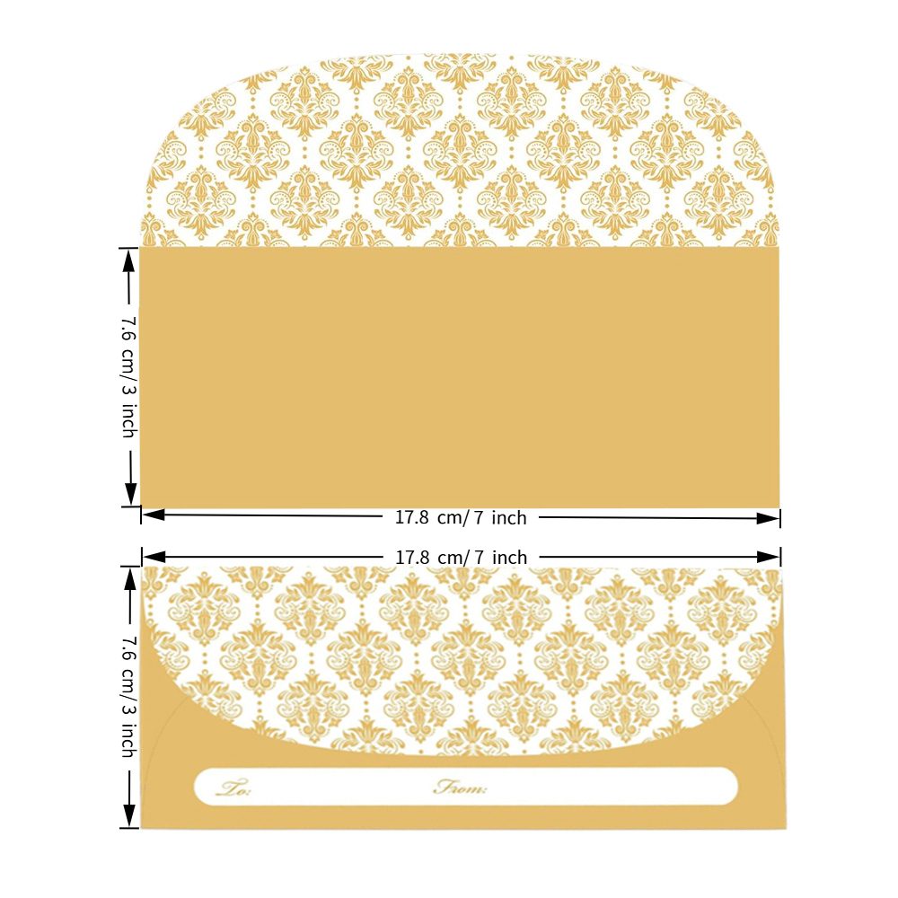 ซองใส่ของขวัญเงินสด 25/50 ชิ้น - Wedding Sutra บทวิจารณ์และราคา