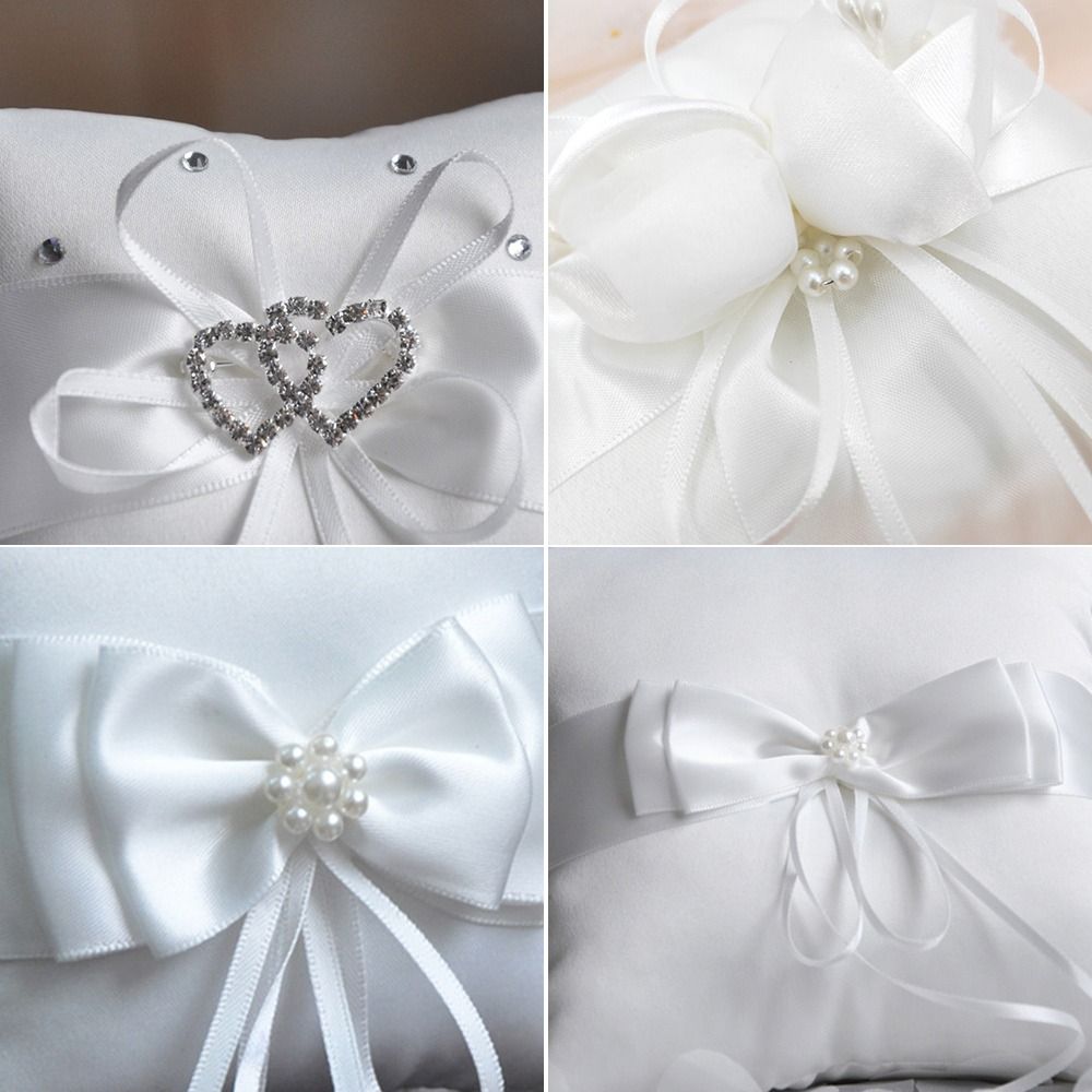 หมอนใส่แหวนขนาด 15*15 ซม. 20*2 - Ring Bearer Pillow บทวิจารณ์และราคา