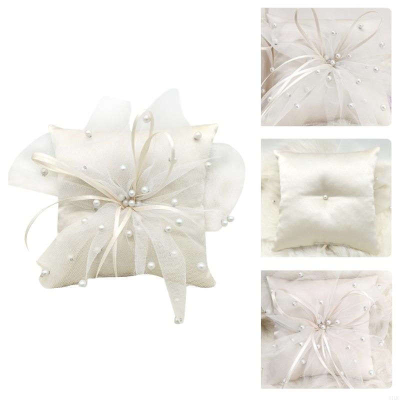 หมอนอิงแฮนด์เมด หมอนถือวงแหวนส - Ring Bearer Pillow บทวิจารณ์และราคา