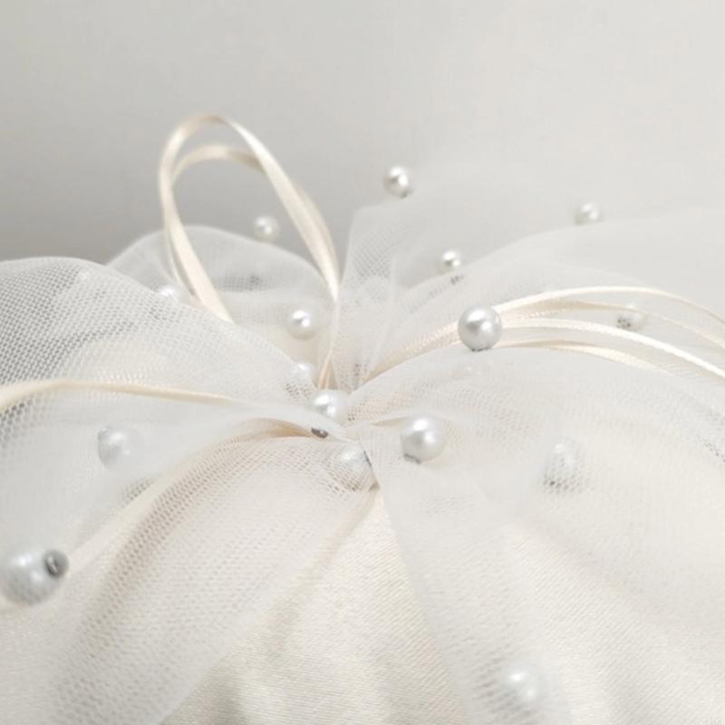 หมอนอิงแฮนด์เมด หมอนถือวงแหวนส - Ring Bearer Pillow บทวิจารณ์และราคา