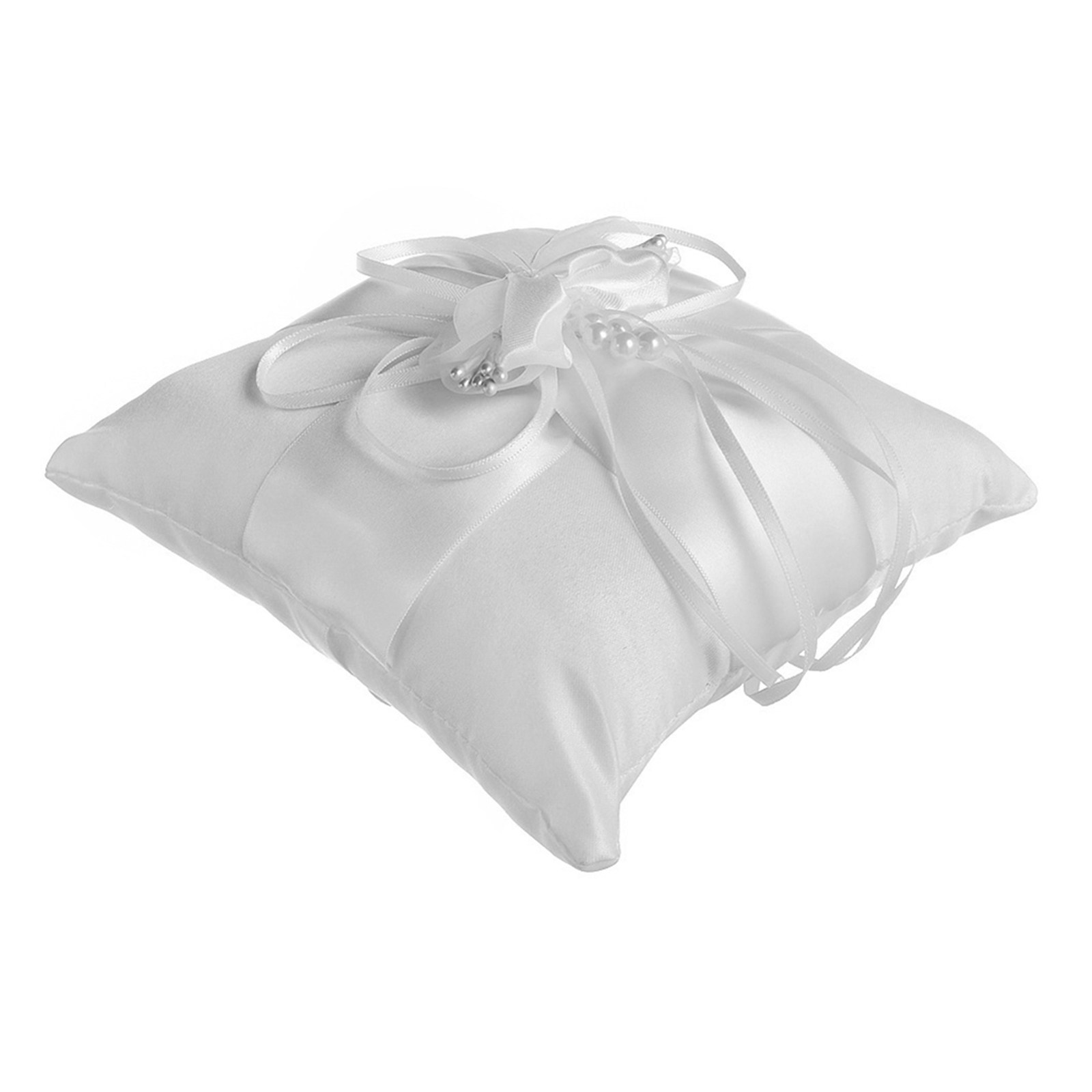 หมอนรองแหวนแต่งงานลายดอกไม้ไข่ - Ring Bearer Pillow บทวิจารณ์และราคา