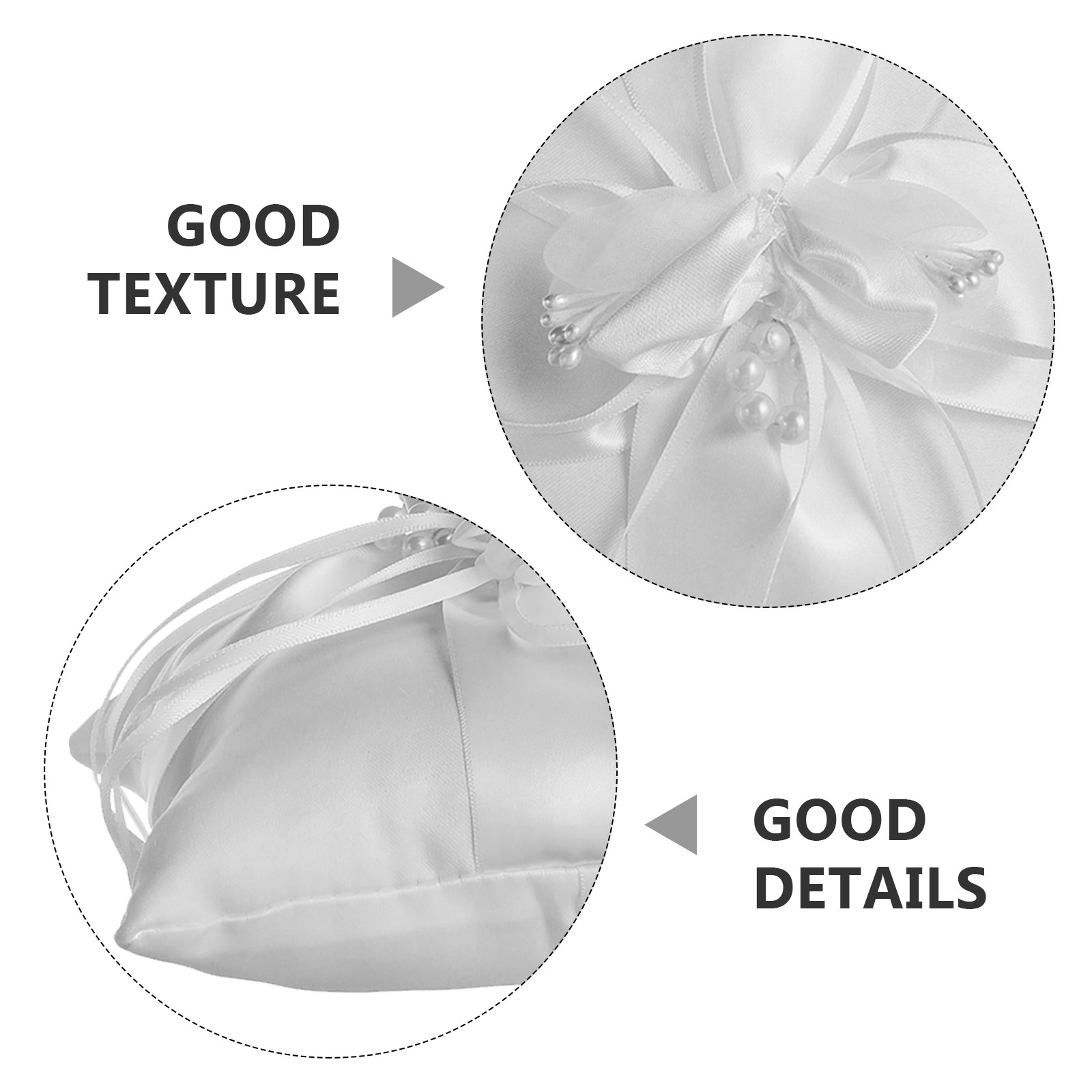 หมอนรองแหวนแต่งงานลายดอกไม้ไข่ - Ring Bearer Pillow บทวิจารณ์และราคา