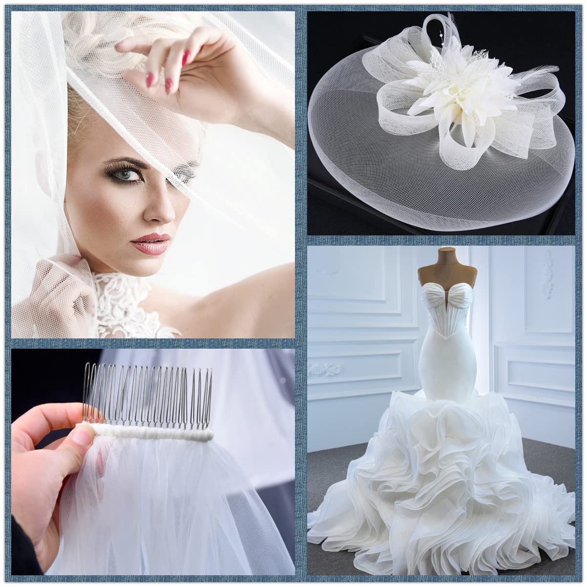 เชือกถักโพลีเอสเตอร์แข็ง 50 หล - Wedding Dress Supply บทวิจารณ์และราคา