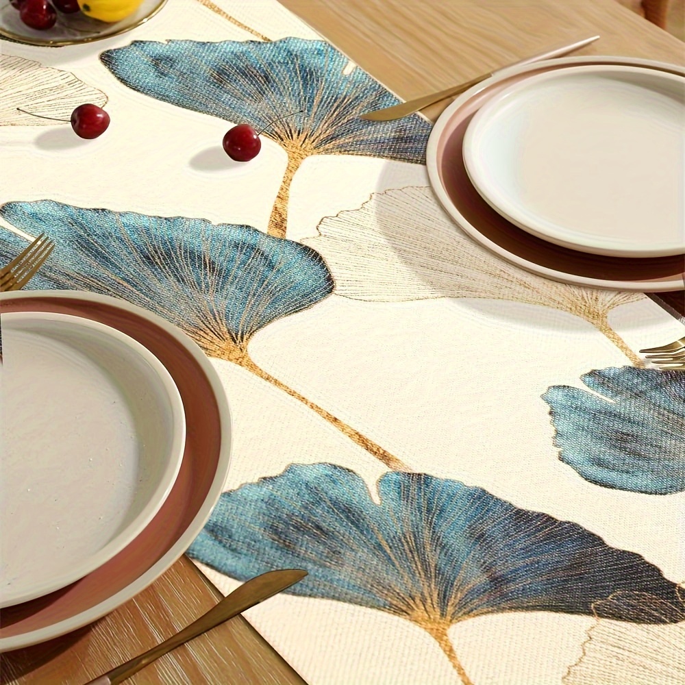 ผ้าปูโต๊ะทรงสี่เหลี่ยมผืนผ้า ท - Table Runner Sequin บทวิจารณ์และราคา