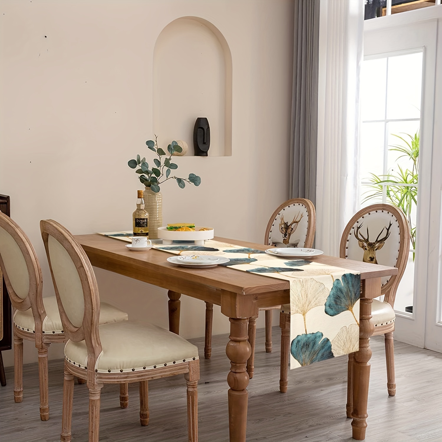 ผ้าปูโต๊ะทรงสี่เหลี่ยมผืนผ้า ท - Table Runner Sequin บทวิจารณ์และราคา