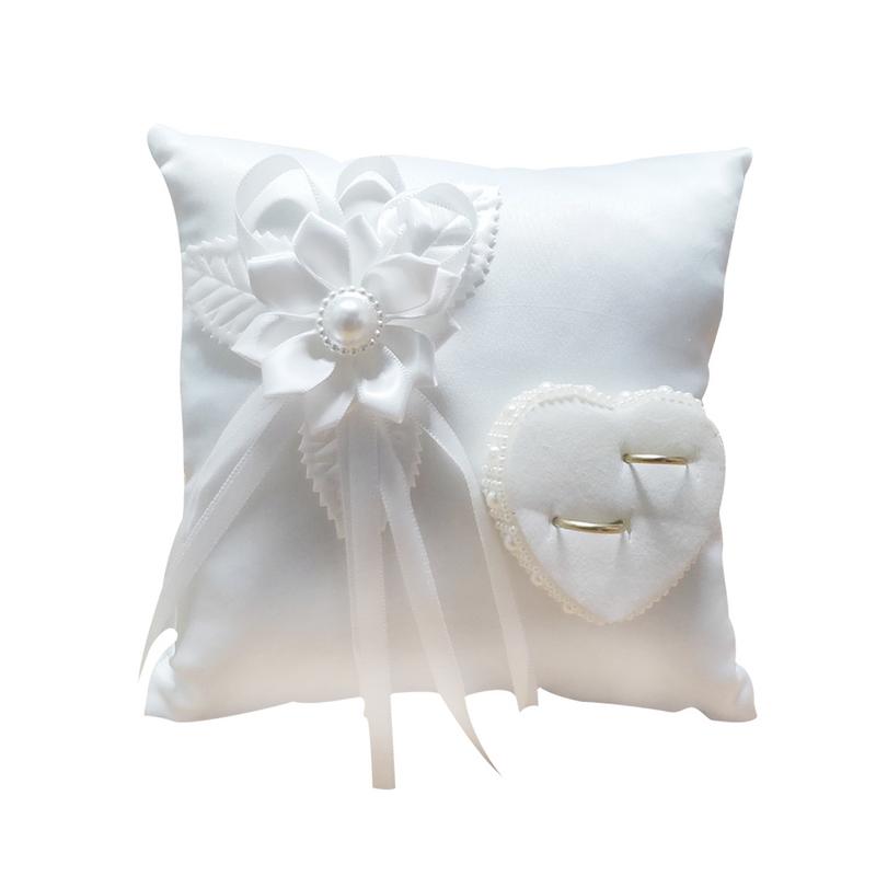 หมอนใส่แหวนแต่งงาน สไตล์ยุโรป  - Ring Bearer Pillow บทวิจารณ์และราคา