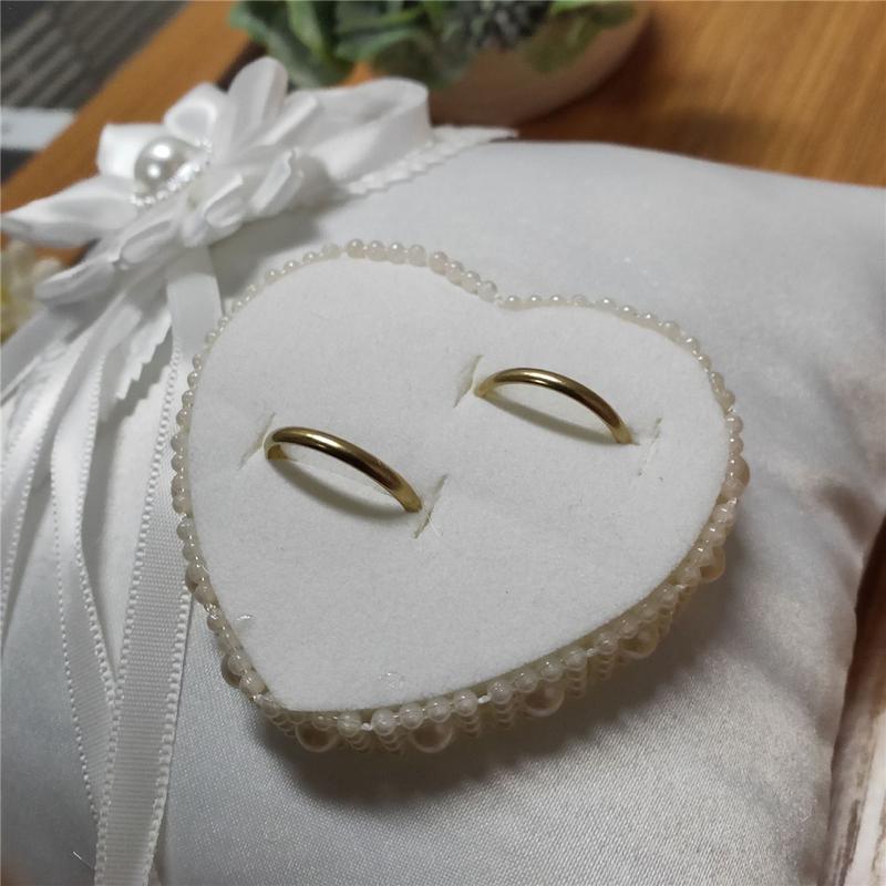 หมอนใส่แหวนแต่งงาน สไตล์ยุโรป  - Ring Bearer Pillow บทวิจารณ์และราคา