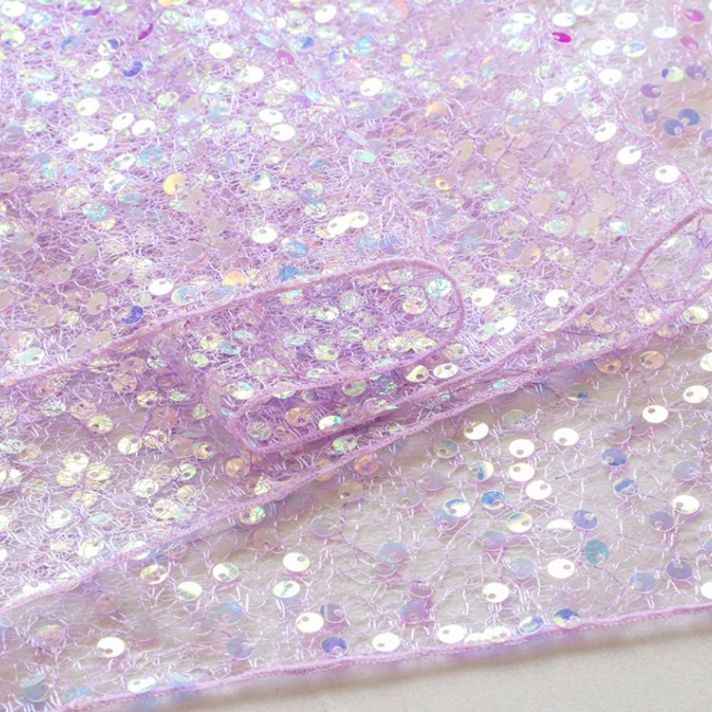 ผ้าปูโต๊ะกลิตเตอร์สีรุ้ง ประดั - Table Runner Sequin บทวิจารณ์และราคา