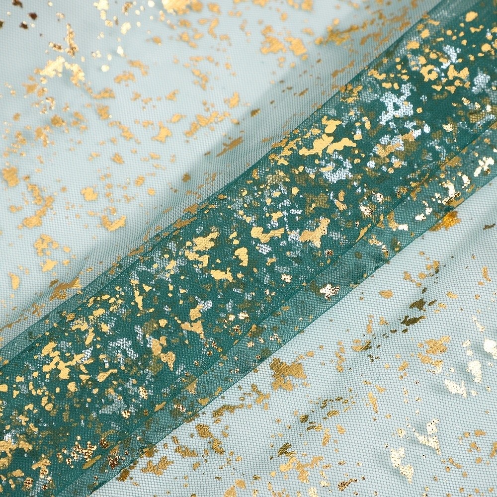 ผ้าปูโต๊ะปักเลื่อมสีทอง ประดับ - Table Runner Sequin บทวิจารณ์และราคา