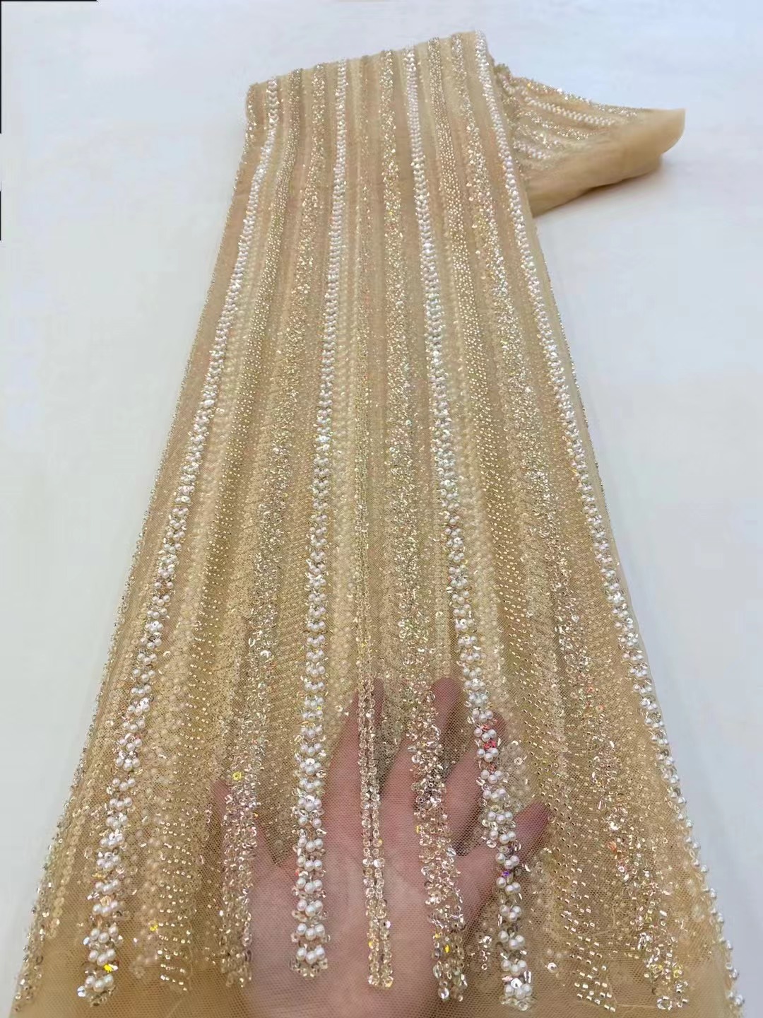 ผ้าลูกไม้ทูลล์คุณภาพสูงจากแอฟร - Wedding Dress Supply บทวิจารณ์และราคา